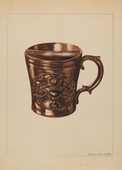 Taza de Afeitar, 1935-1942 de Yolande Delasser