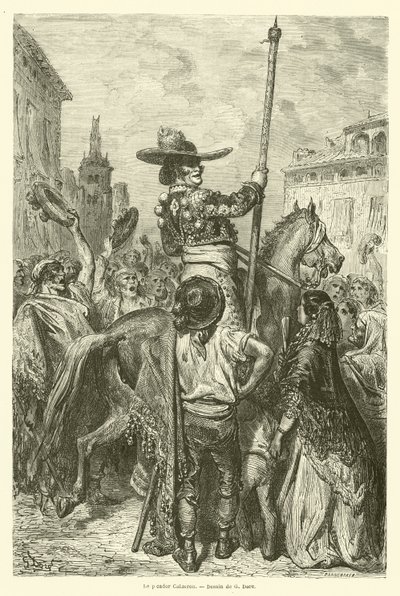 El picador Calderón de Gustave after Dore