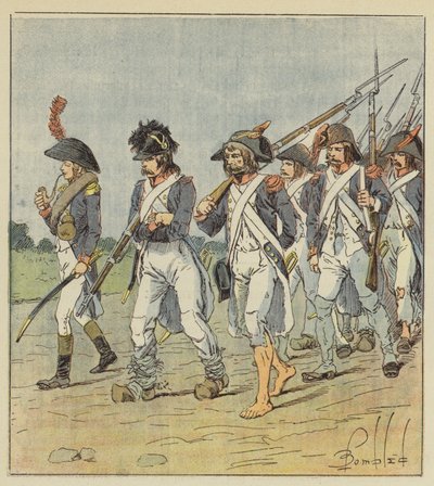 Despojo del ejército de Italia de after Louis Charles Bombled