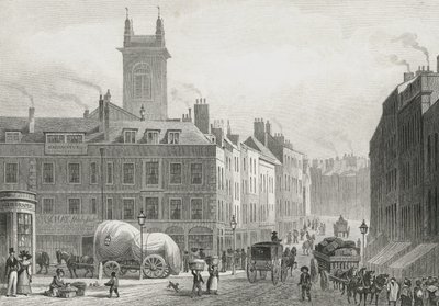 Puente de Holborn, 1831 de Thomas Hosmer after Shepherd