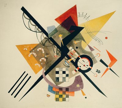 Estudio para el blanco II, 1922 de Wassily Kandinsky