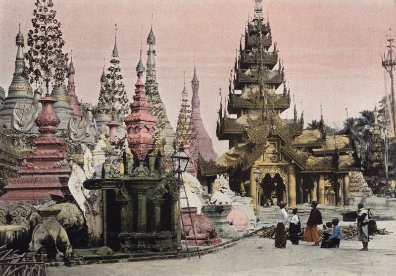 Rangún, Pagoda de Shwedagon de European Photographer