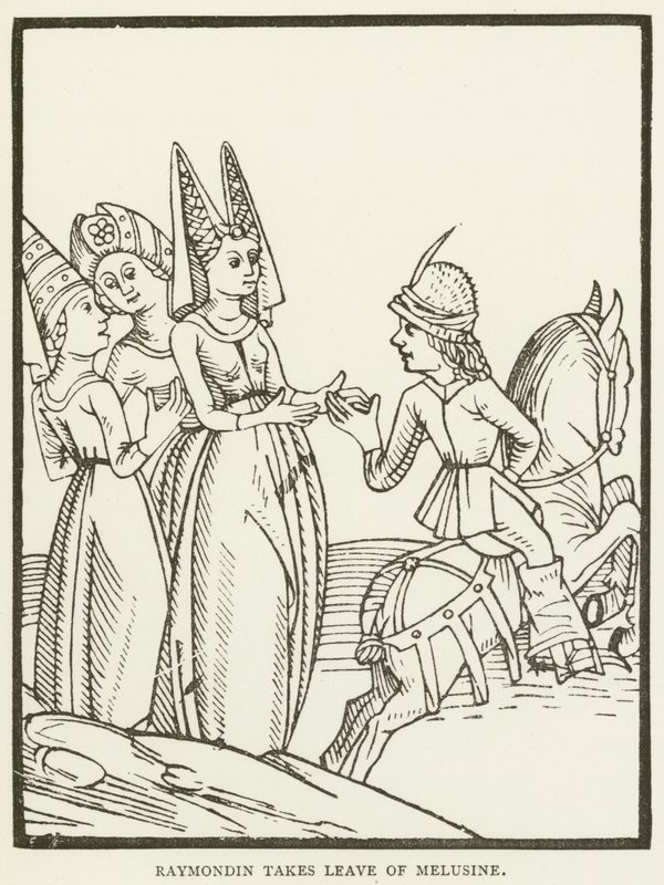 Raymondin se despide de Melusina de (after) English School