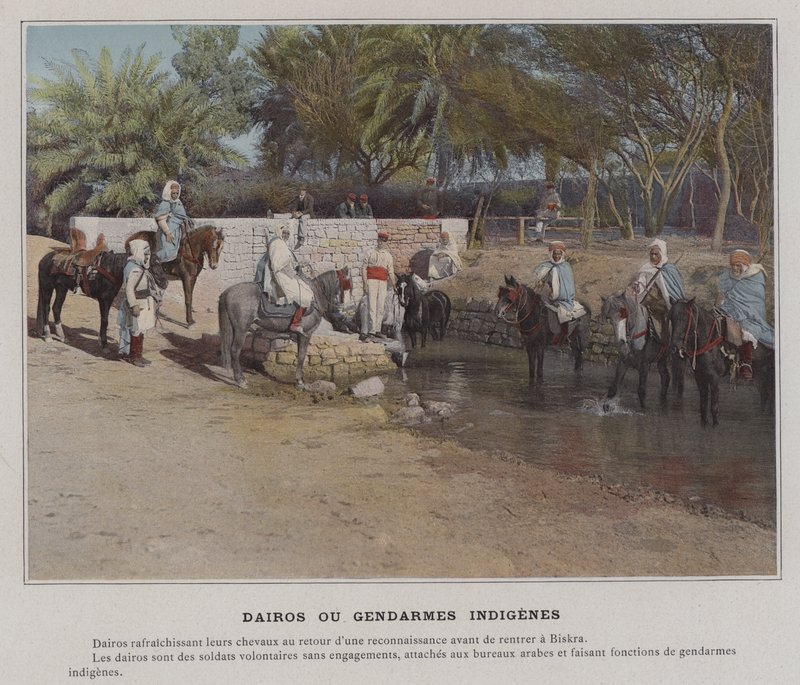 Dairos o Gendarmes Indígenas de (after) French Photographer