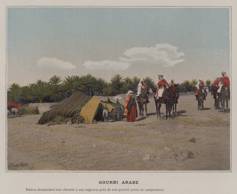 Gourbi Árabe de (after) French Photographer