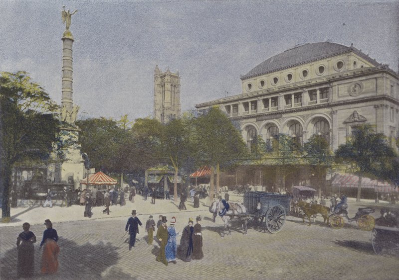 París, Plaza del Chatelet de (after) French Photographer