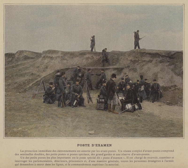 Poste de examen de (after) French Photographer
