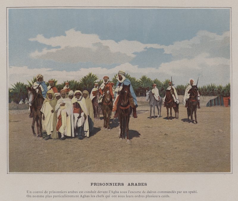 Prisioneros Árabes de (after) French Photographer