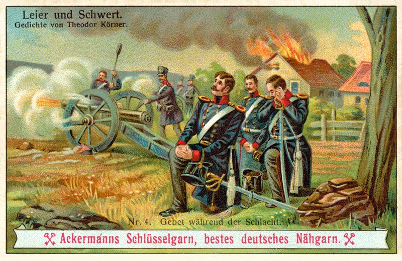 Oración durante la batalla de (after) German School