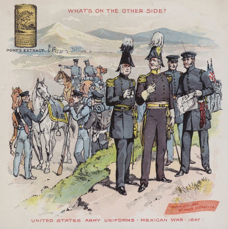 Uniformes del ejército de los Estados Unidos, Guerra Mexicana, 1847 de American School