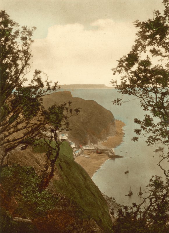 Clovelly desde Hobby Drive de English Photographer