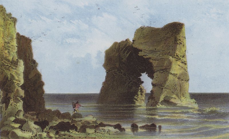 Roca Arqueada, Bahía de Freshwater de English School