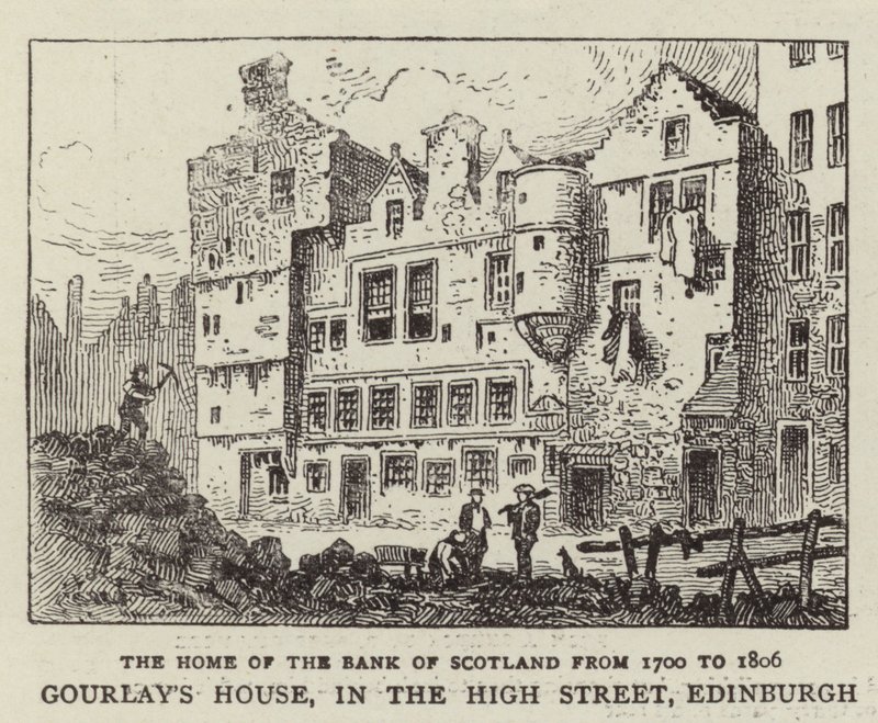 Casa de Gourlay, en la Calle Alta, Edimburgo de English School