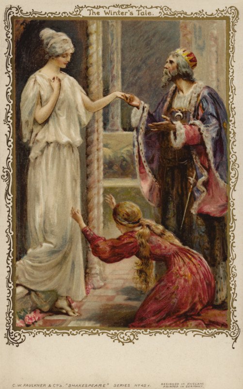 Escena de Cuento de Invierno de Shakespeare de English School