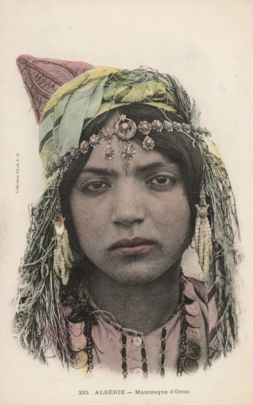 Una niña mora de Orán de French Photographer