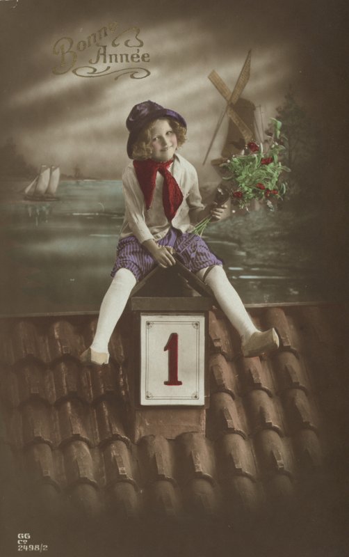 Niño en un tejado de French Photographer