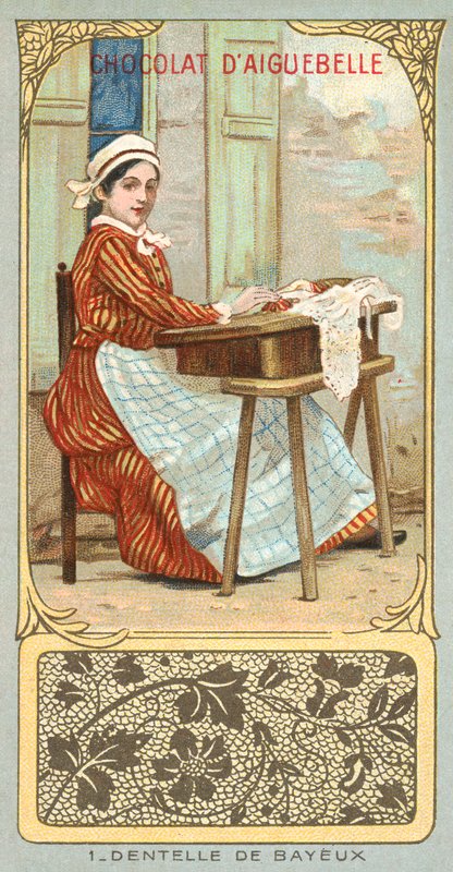 Encaje de Bayeux de French School
