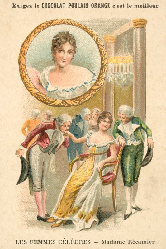 Juliette Recamier, líder de la sociedad francesa de French School