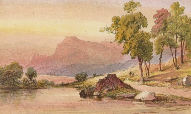 Un espolón de Ben Lomond (cromolito) de Aaron Edwin Penley