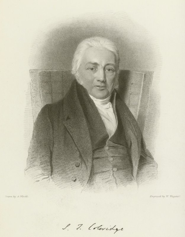 Samuel Taylor Coleridge de Abraham after Wivell