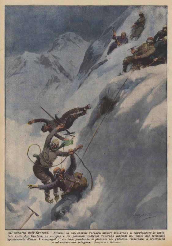 Al asalto del Everest de Achille Beltrame