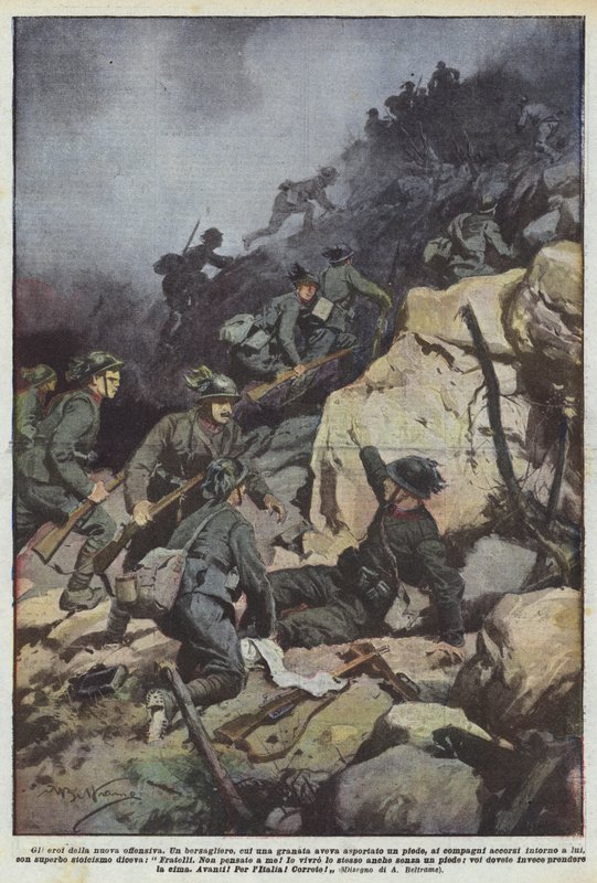 Los héroes de la nueva ofensiva de Achille Beltrame