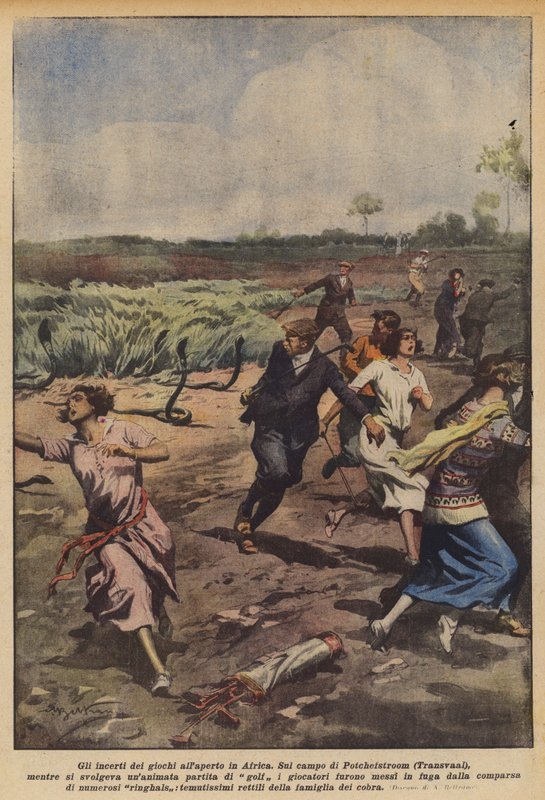 Las incertidumbres de los juegos al aire libre en África de Achille Beltrame