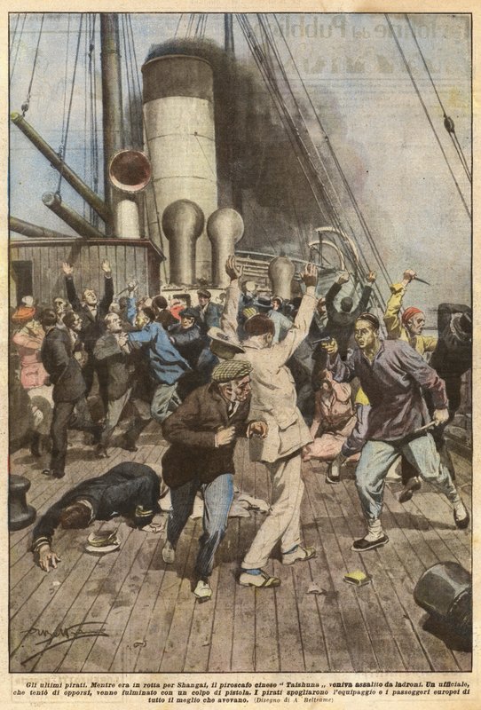 Los últimos piratas de Achille Beltrame