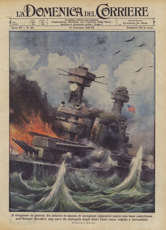 Japón en guerra de Achille Beltrame