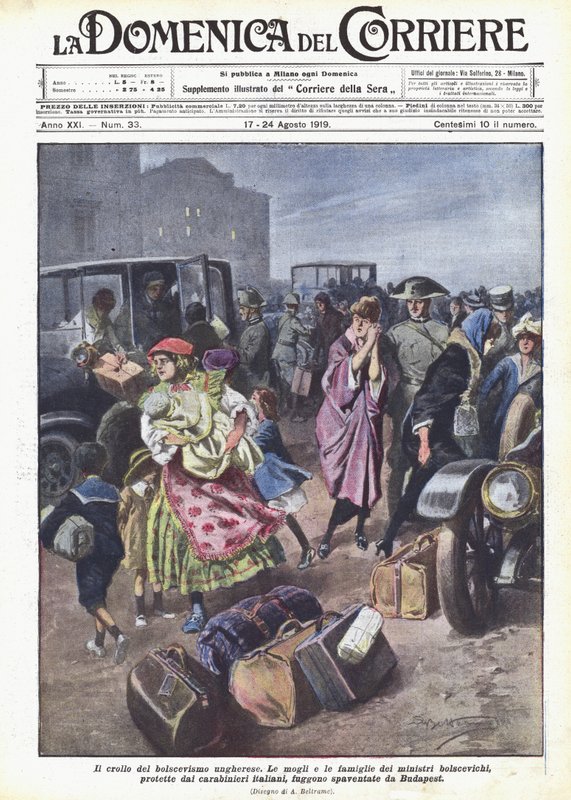 El colapso del bolchevismo húngaro de Achille Beltrame