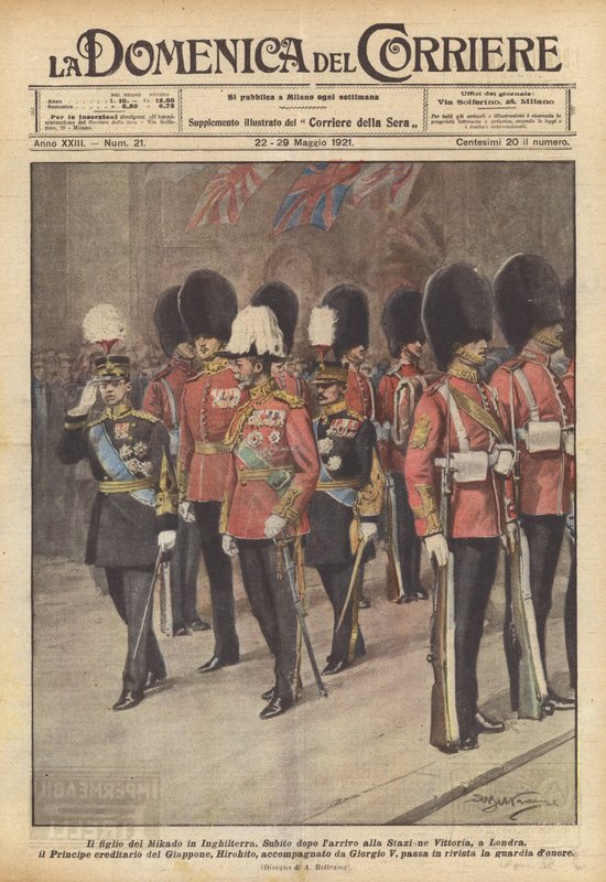 El hijo del Mikado en Inglaterra de Achille Beltrame