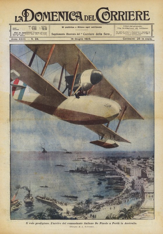 El vuelo prodigioso de Achille Beltrame