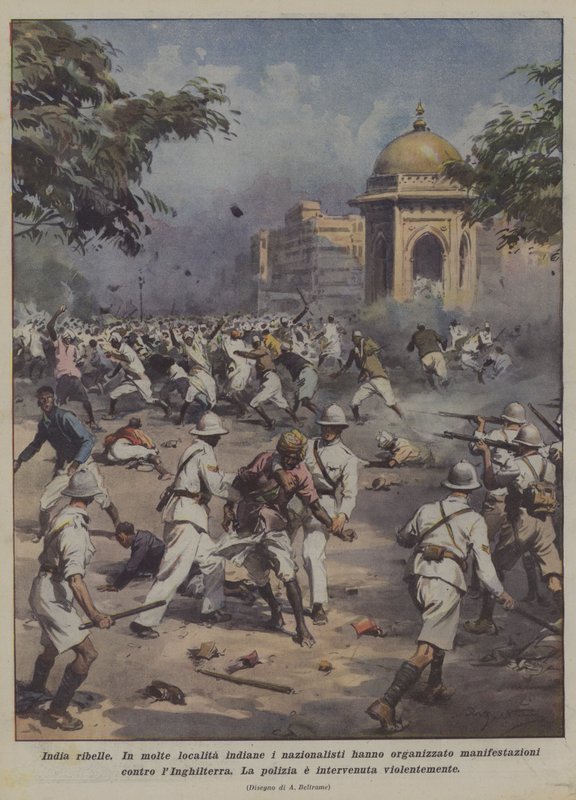 India rebelde de Achille Beltrame