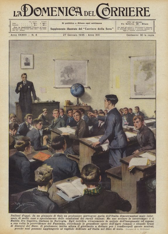 Italianos de hoy de Achille Beltrame