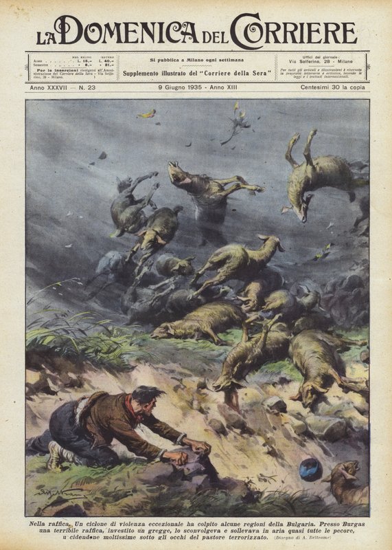 En la ráfaga de Achille Beltrame