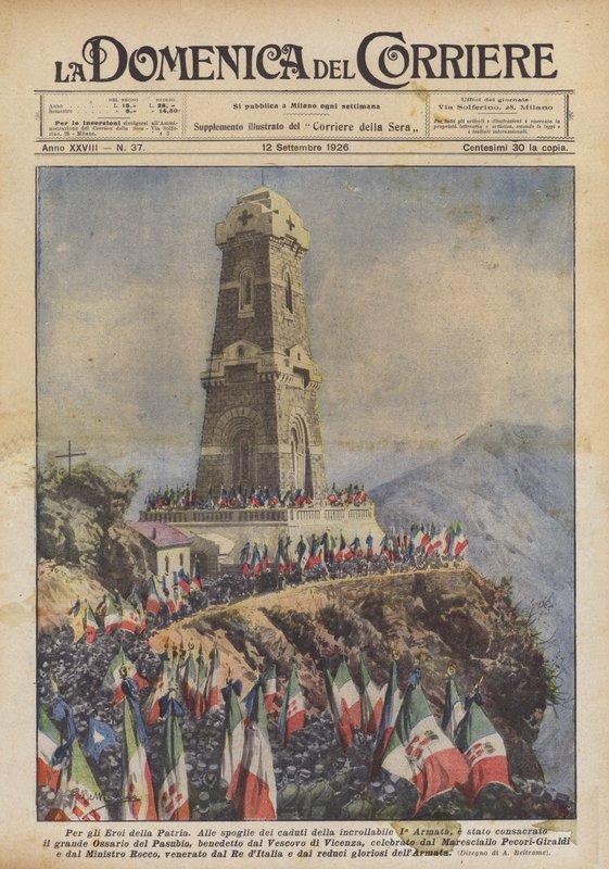 Para los Héroes de la Patria de Achille Beltrame