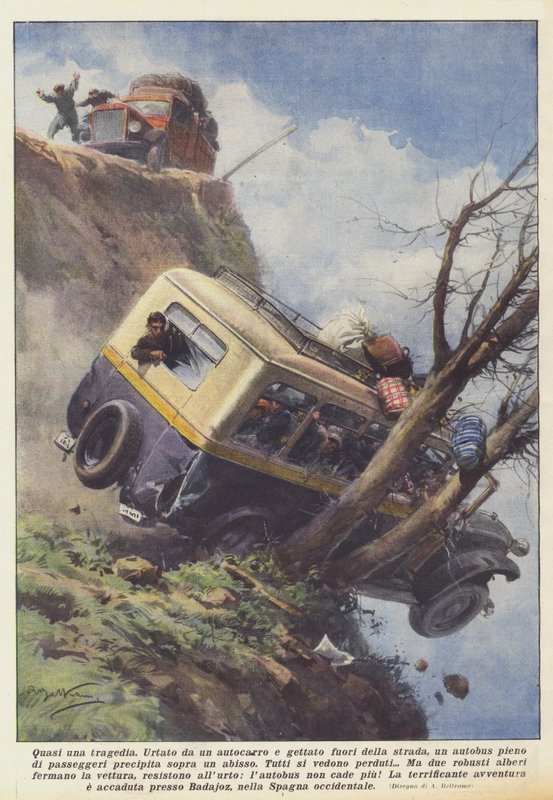 Casi una tragedia de Achille Beltrame