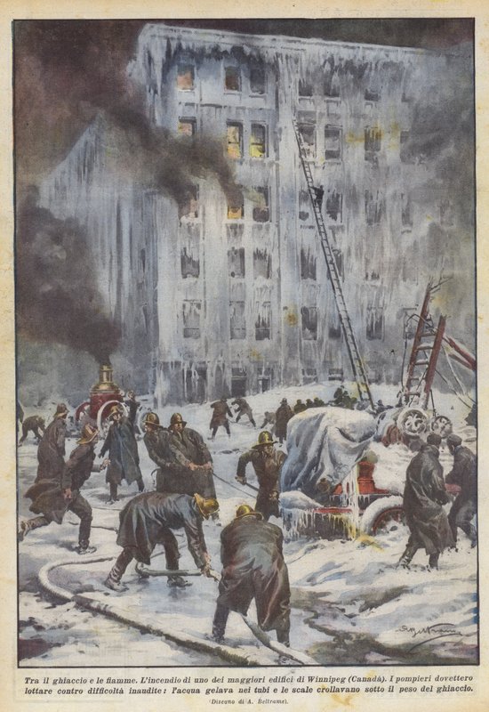 Entre el hielo y las llamas de Achille Beltrame