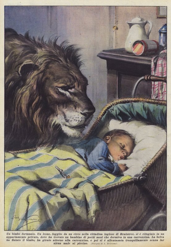 Un niño afortunado de Achille Beltrame