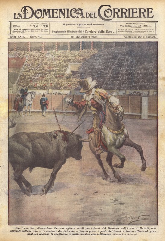 Una corrida excepcional de Achille Beltrame