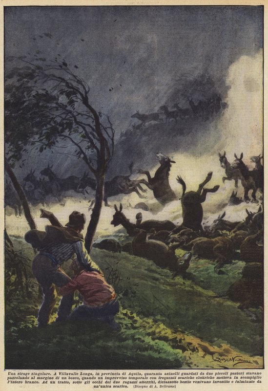 Una matanza singular de Achille Beltrame