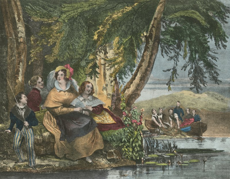 La pesca de Achille Devéria