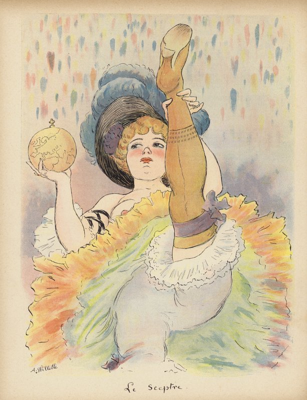El Cetro de Adolphe Leon Willette