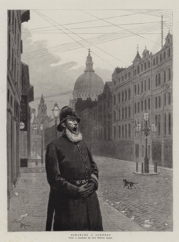 Domingo en Londres de Adrien Emmanuel Marie