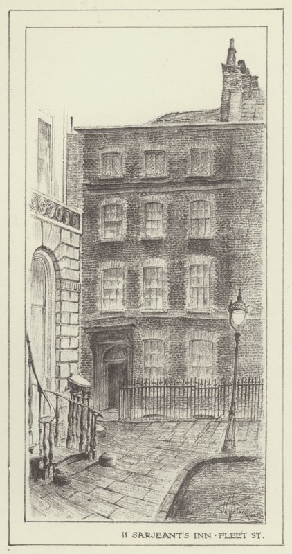 11, Serjeants Inn, Fleet Street de Alan Stapleton
