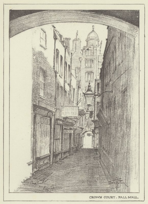 Corte de la Corona, Pall Mall de Alan Stapleton