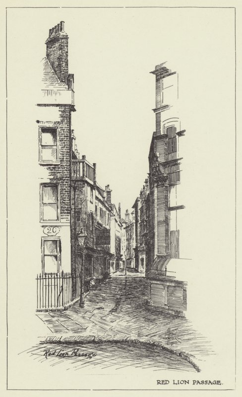 Pasaje del León Rojo de Alan Stapleton