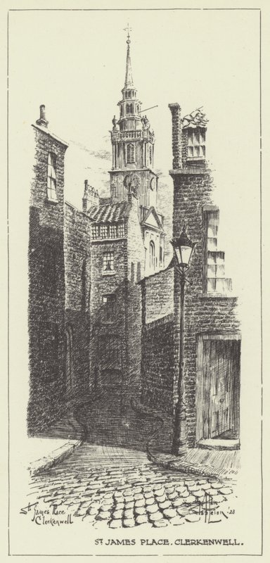 Lugar St James, Clerkenwell de Alan Stapleton