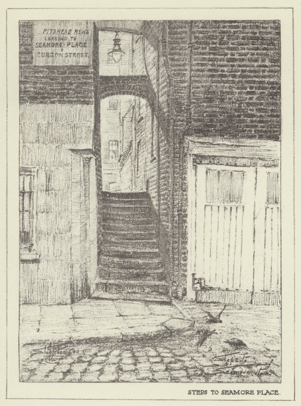Escaleras a Seamore Place de Alan Stapleton