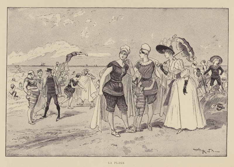 La playa de Albert Robida